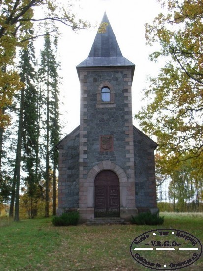 Die Kapelle - fast unverndert wie vor 67 Jahren