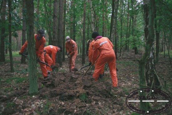 Die Suche nach der Grablage beginnt. Foto: Pomorze