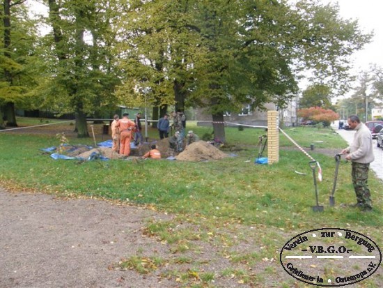 1945 eine Grablage - 2007 ein Park